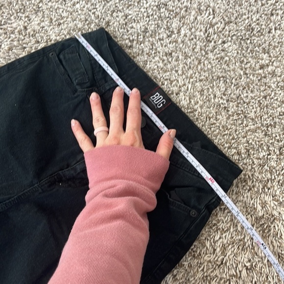 Urban Outfitters BDG Jeans Twig High Rise Skinny Distressed Black size 26 - Picture 13 of 14